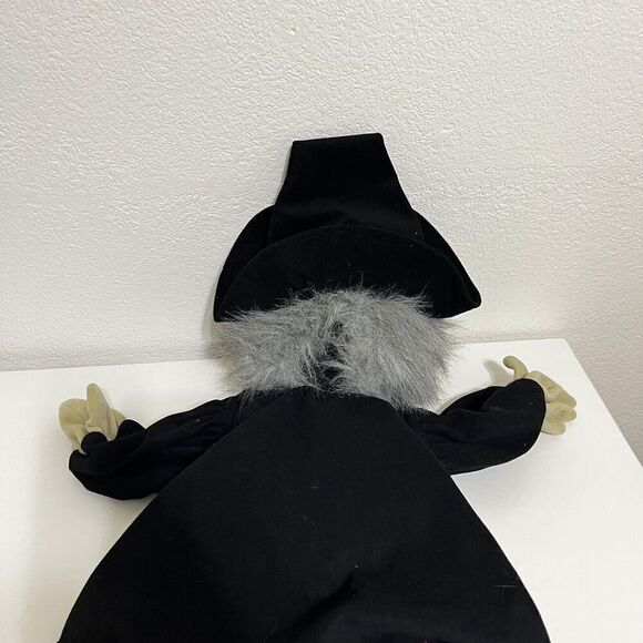 Vintage Folkmanis Folktails Witch Puppet 26" Plush Toy Halloween - Picture 12 of 13